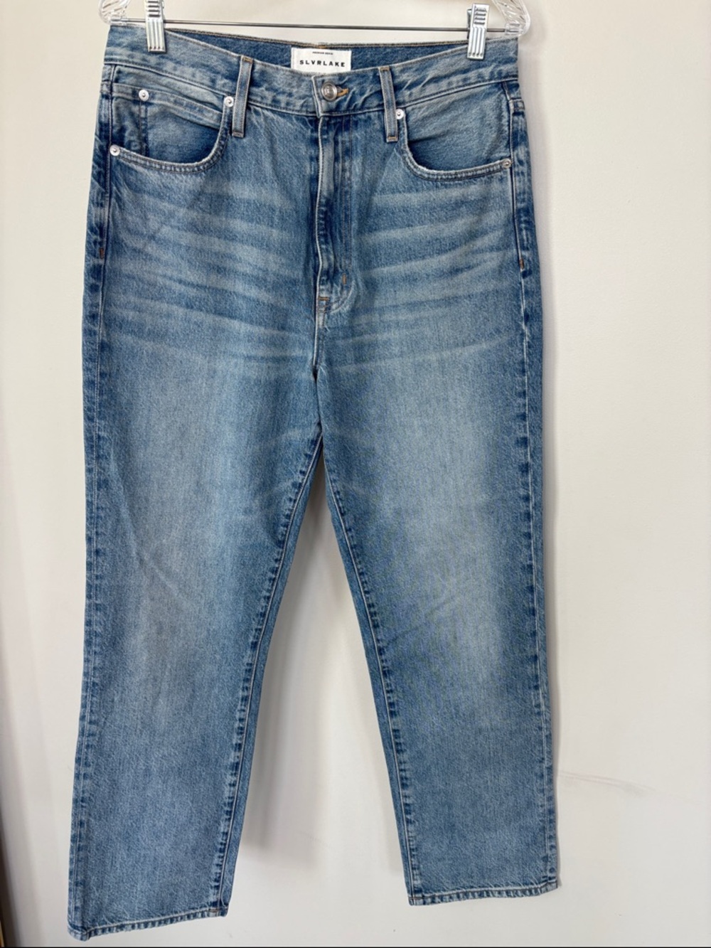SLVRLAKE London High-Rise Straight Jeans Size 31